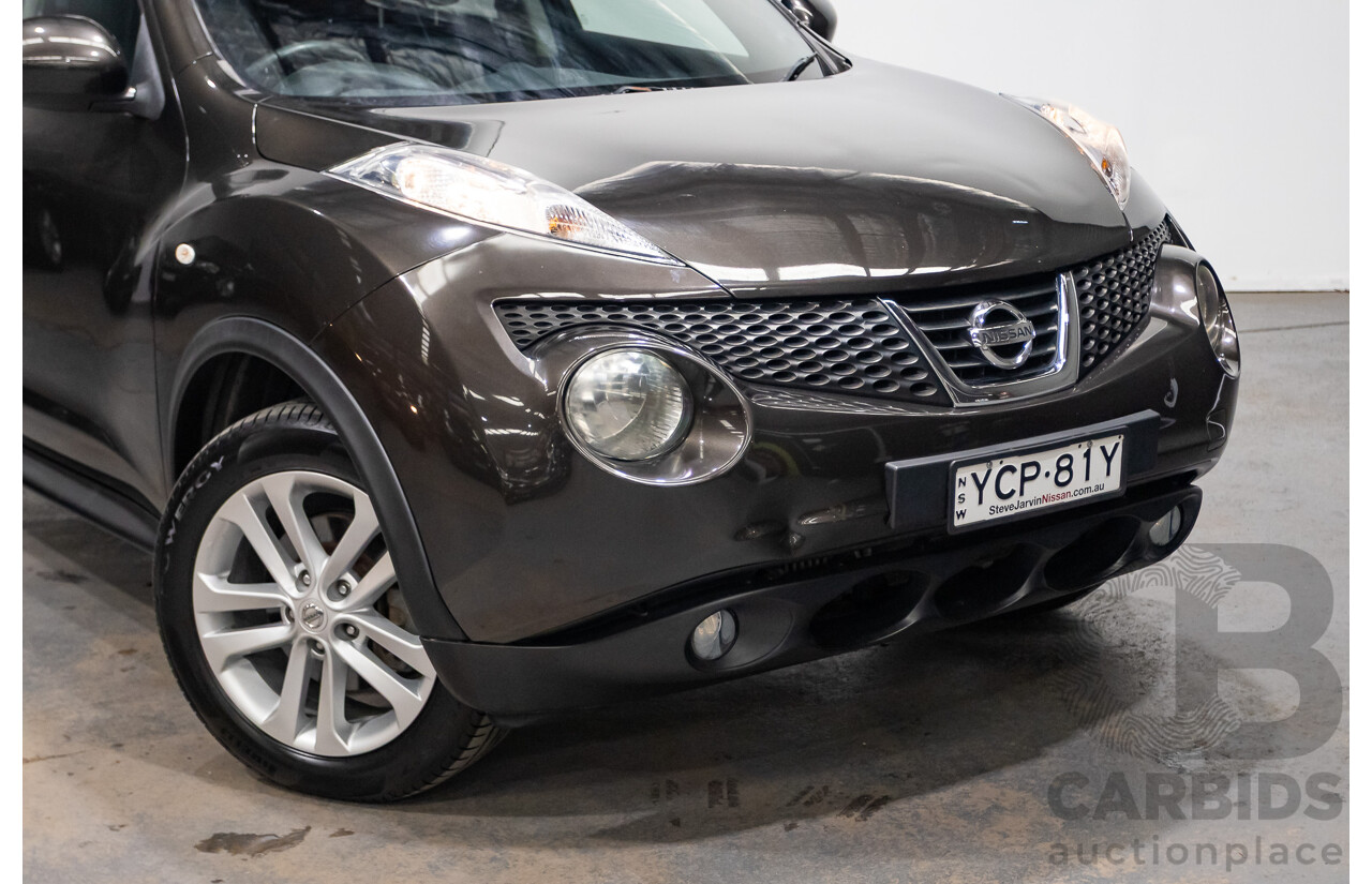 5/2015 Nissan Juke Ti-S (AWD) F15 4d Wagon Coyote Brown Metallic Turbo 1.6L