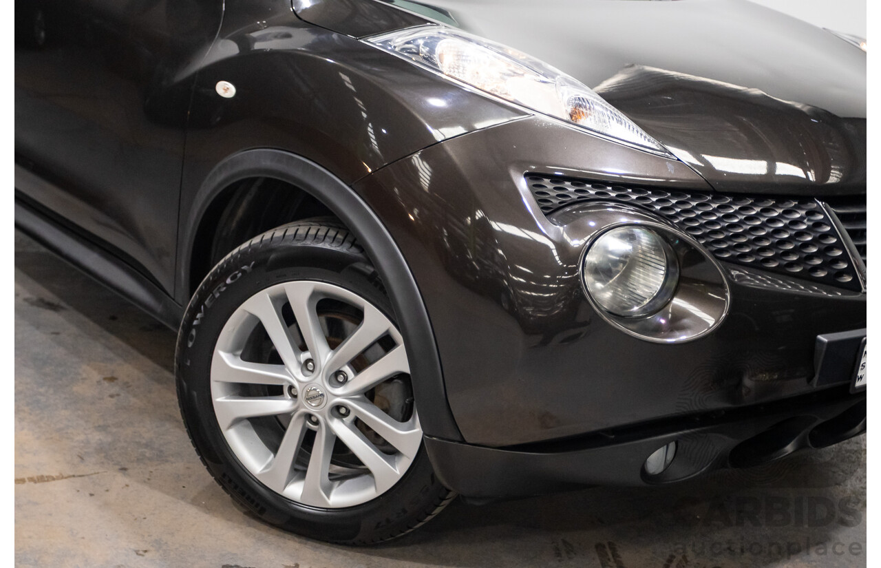 5/2015 Nissan Juke Ti-S (AWD) F15 4d Wagon Coyote Brown Metallic Turbo 1.6L