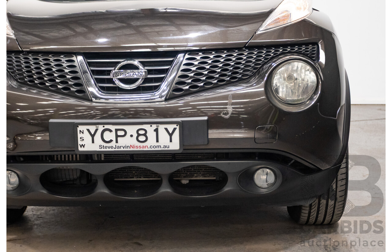 5/2015 Nissan Juke Ti-S (AWD) F15 4d Wagon Coyote Brown Metallic Turbo 1.6L