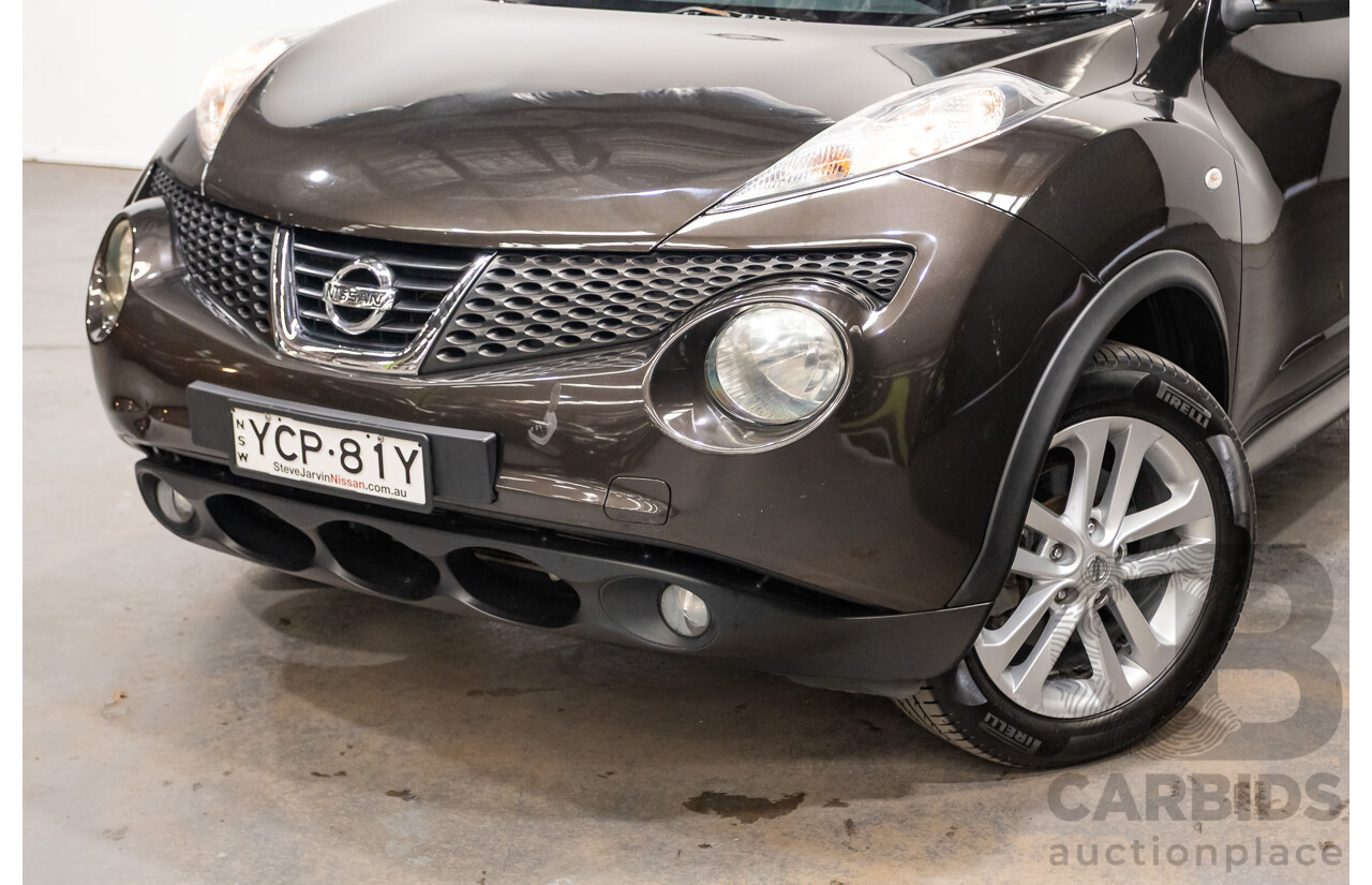 5/2015 Nissan Juke Ti-S (AWD) F15 4d Wagon Coyote Brown Metallic Turbo 1.6L