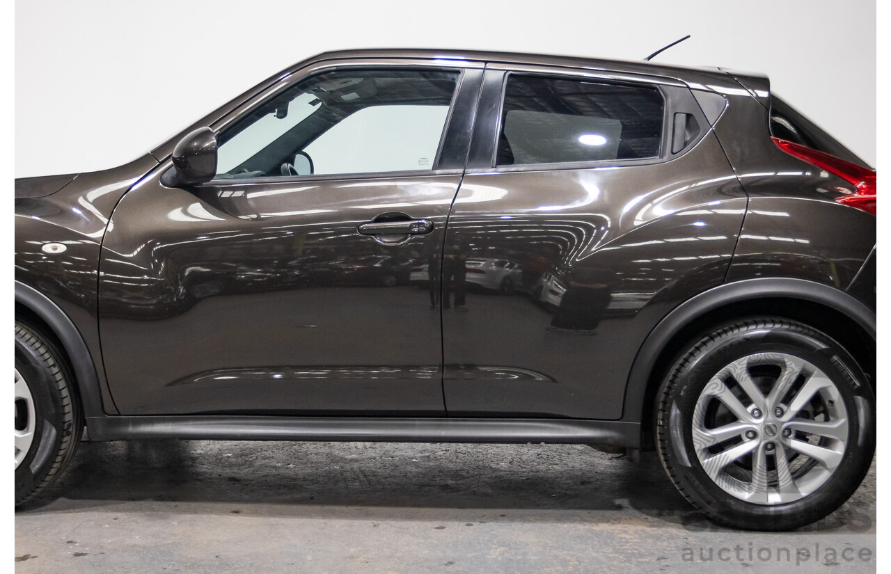 5/2015 Nissan Juke Ti-S (AWD) F15 4d Wagon Coyote Brown Metallic Turbo 1.6L