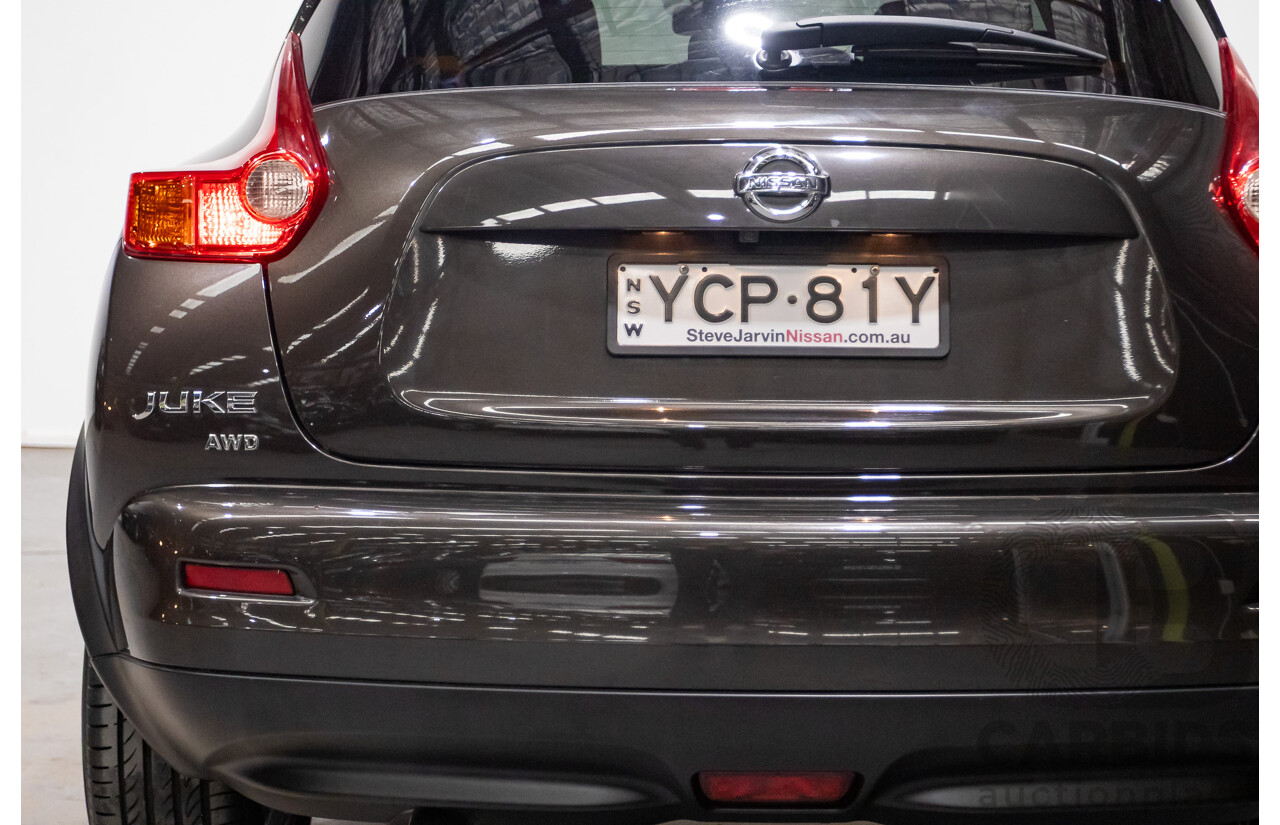 5/2015 Nissan Juke Ti-S (AWD) F15 4d Wagon Coyote Brown Metallic Turbo 1.6L