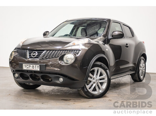 5/2015 Nissan Juke Ti-S (AWD) F15 4d Wagon Coyote Brown Metallic Turbo 1.6L