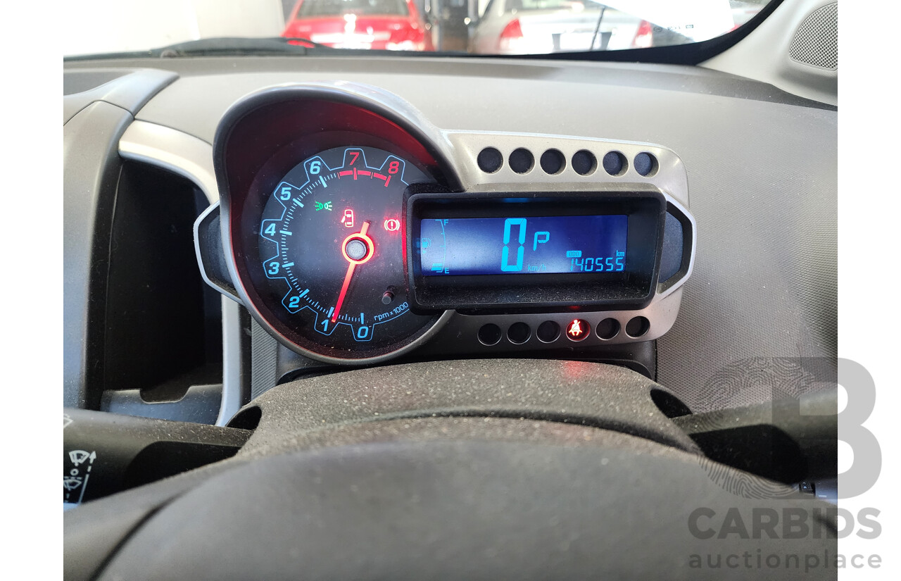 11/2012 Holden Barina  TM 5d Hatchback White 1.6L