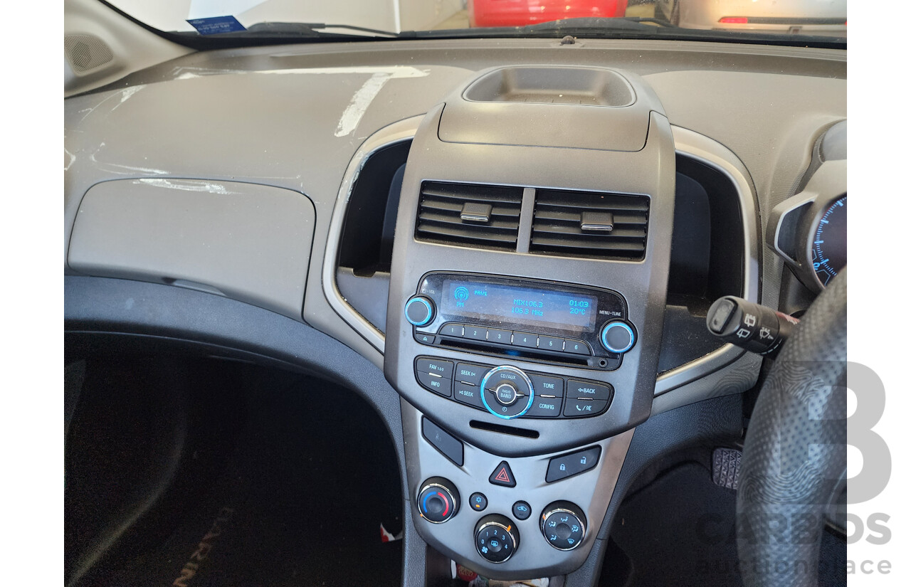 11/2012 Holden Barina  TM 5d Hatchback White 1.6L