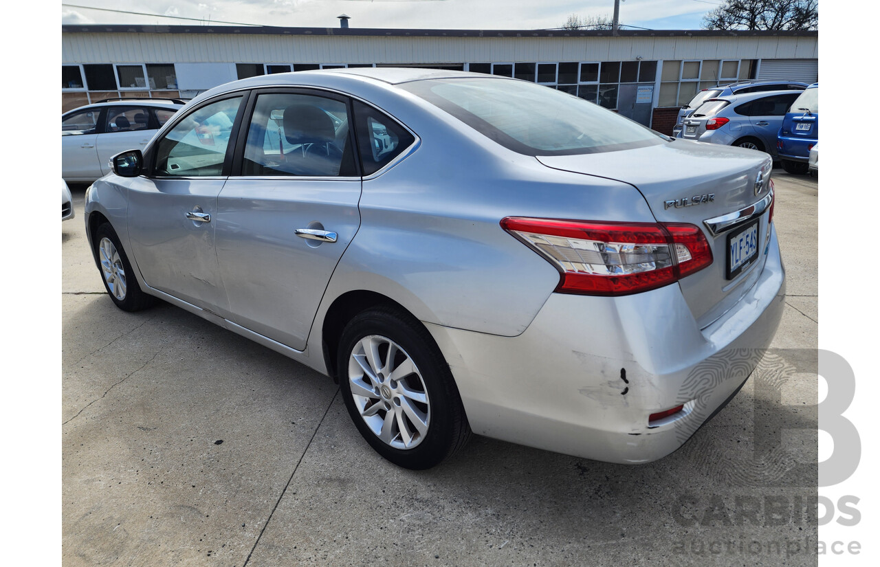 11/2014 Nissan Pulsar ST B17 4d Sedan Silver 1.8L