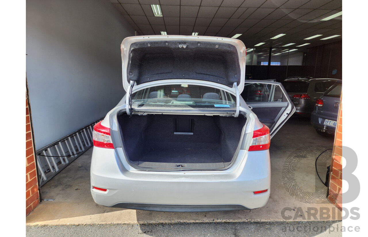 11/2014 Nissan Pulsar ST B17 4d Sedan Silver 1.8L