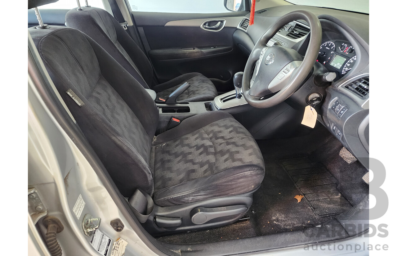 11/2014 Nissan Pulsar ST B17 4d Sedan Silver 1.8L