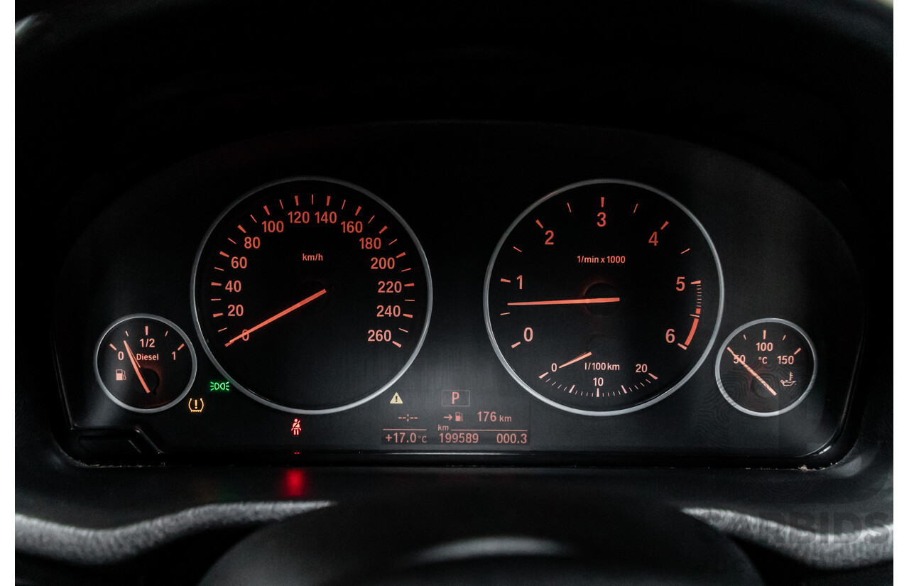 10/2011 BMW X3 Xdrive 30d M-Sport (AWD) F25 4d Wagon Carbon Black Metallic Turbo Diesel 3.0L