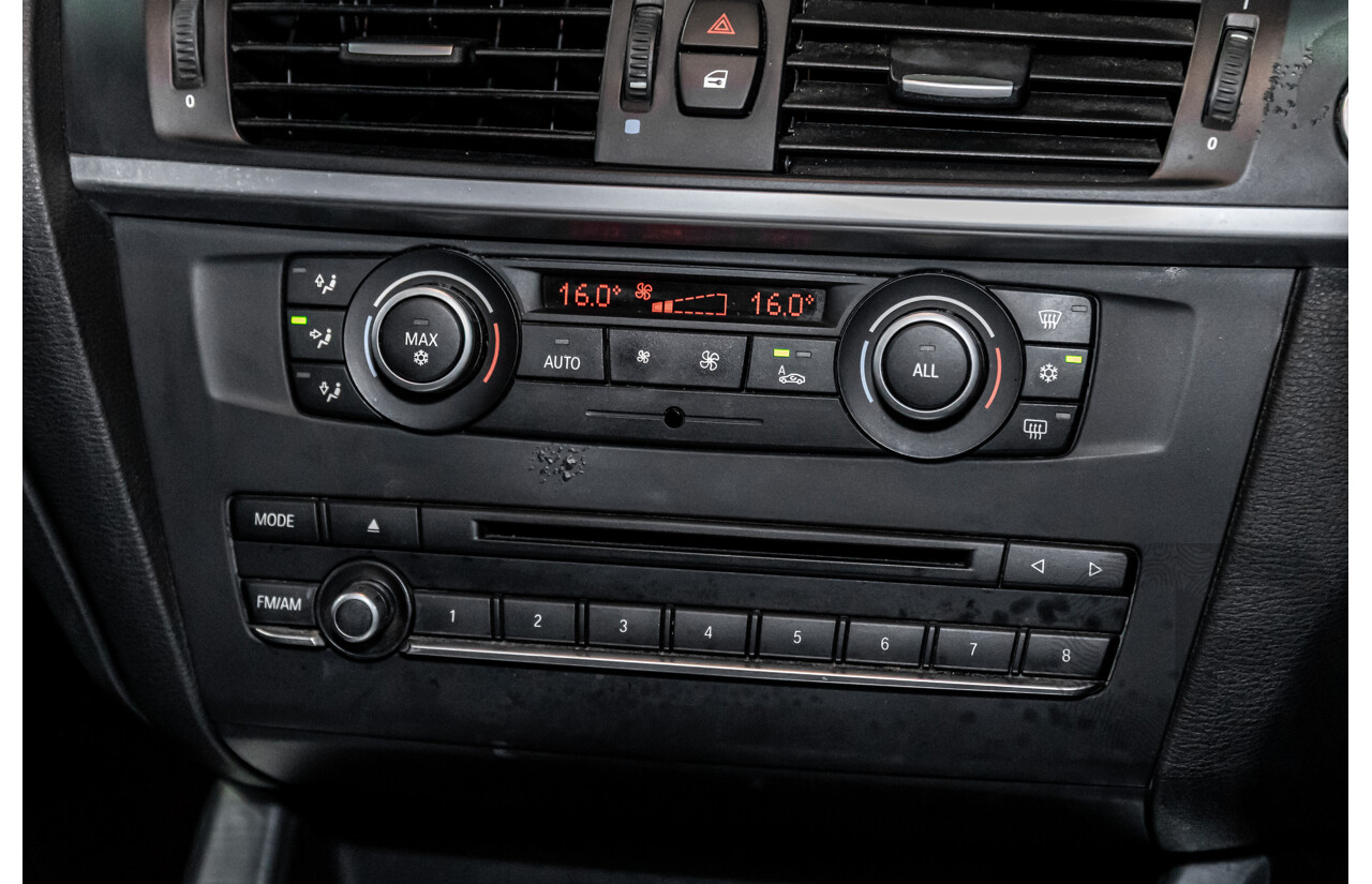 10/2011 BMW X3 Xdrive 30d M-Sport (AWD) F25 4d Wagon Carbon Black Metallic Turbo Diesel 3.0L