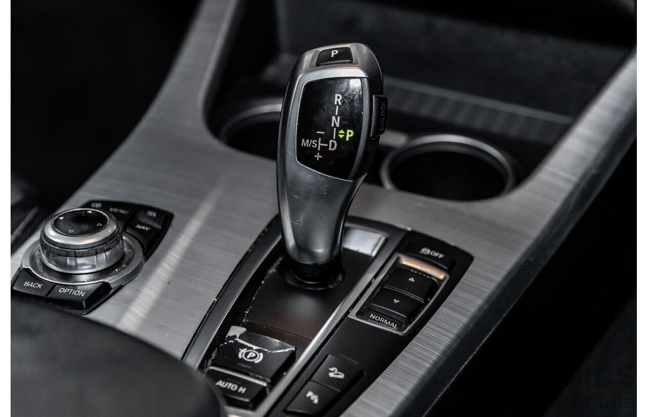 10/2011 BMW X3 Xdrive 30d M-Sport (AWD) F25 4d Wagon Carbon Black Metallic Turbo Diesel 3.0L