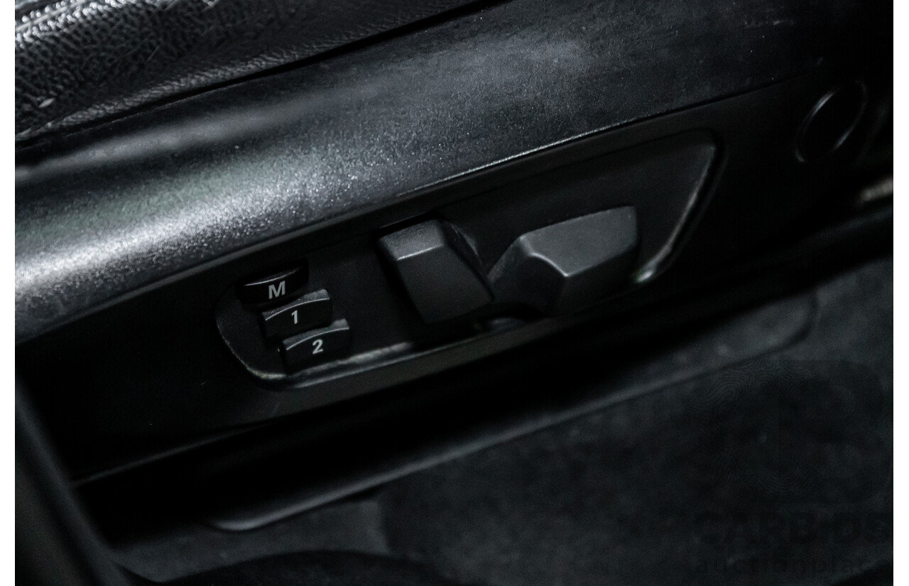 10/2011 BMW X3 Xdrive 30d M-Sport (AWD) F25 4d Wagon Carbon Black Metallic Turbo Diesel 3.0L