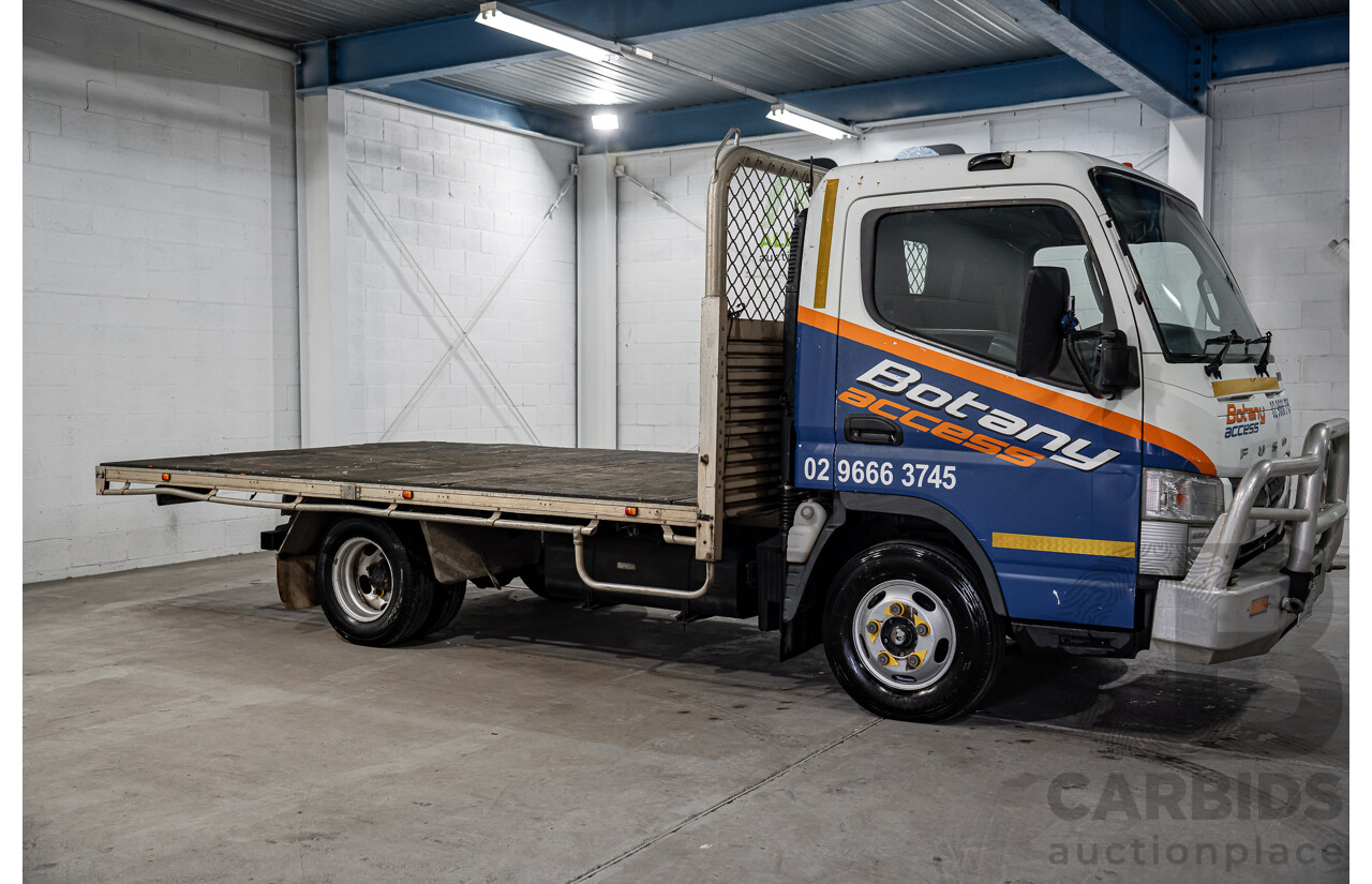 02/2013 Mitsubishi Fuso Canter 515 4.5 (MWB) 4x2 FE C/Chas White Turbo Diesel 3.0L