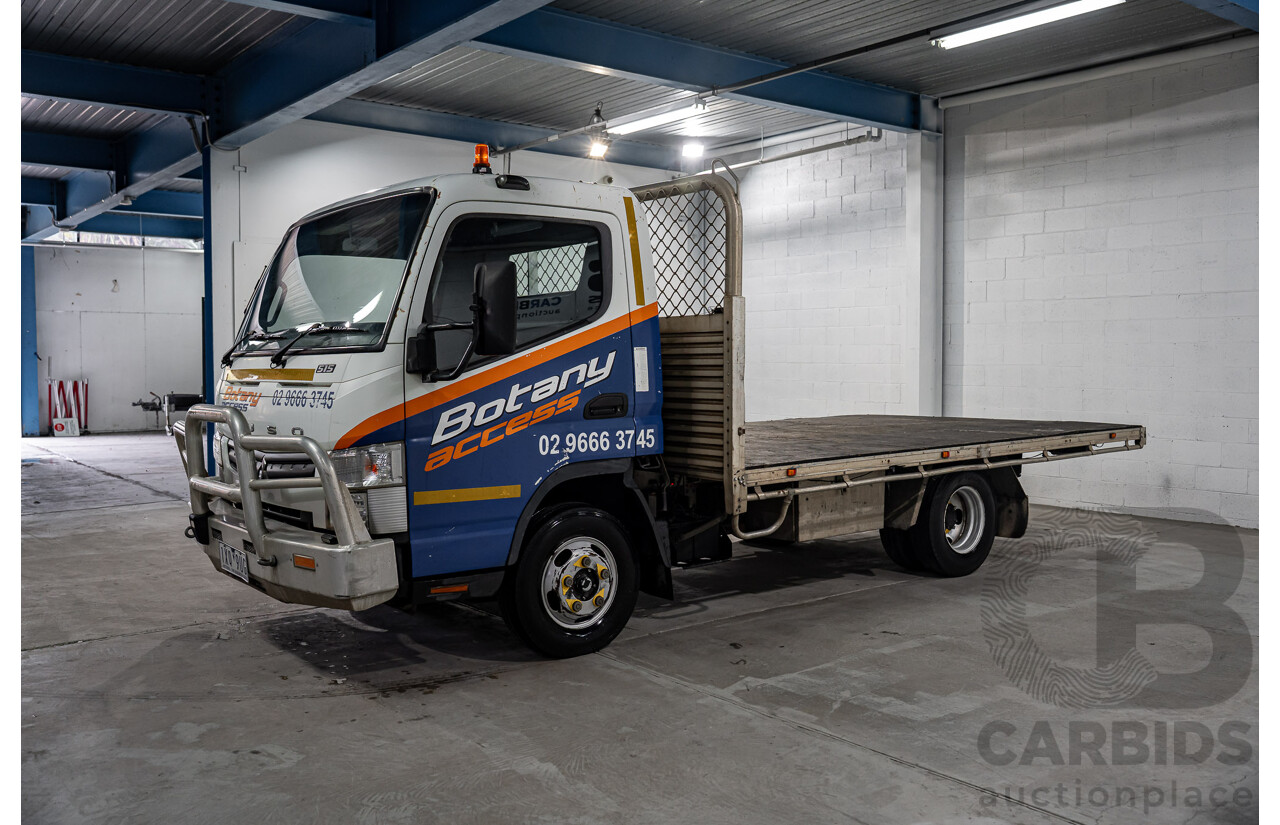 02/2013 Mitsubishi Fuso Canter 515 4.5 (MWB) 4x2 FE C/Chas White Turbo Diesel 3.0L