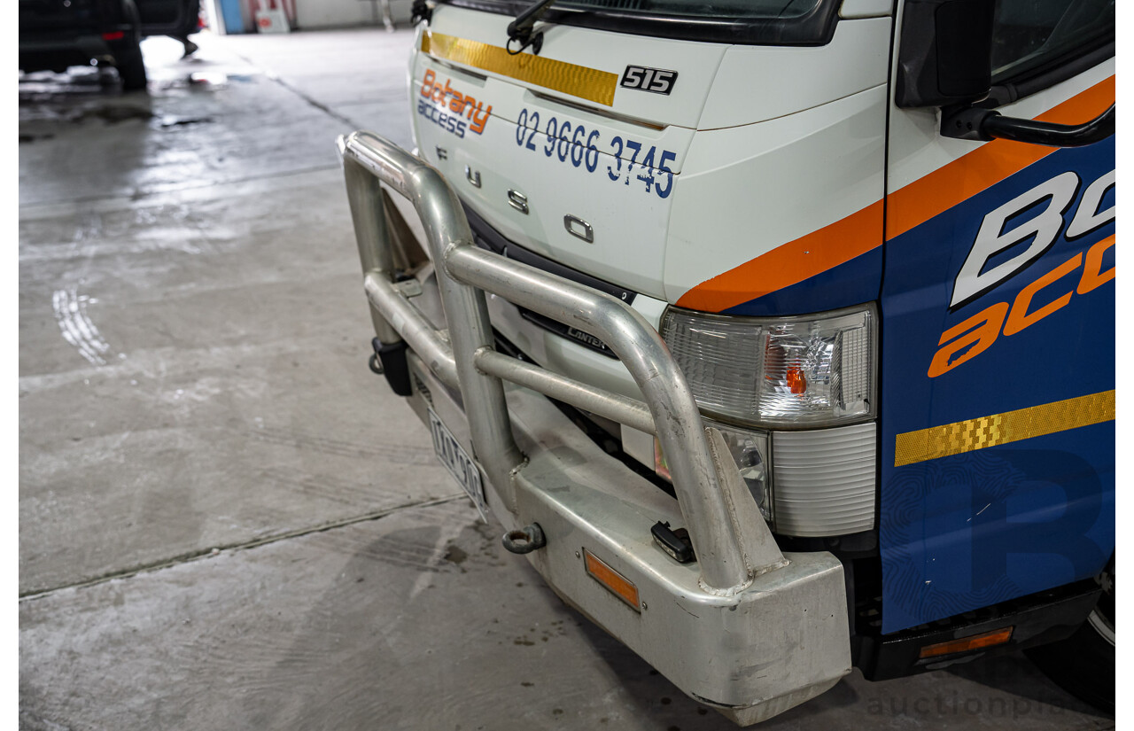 02/2013 Mitsubishi Fuso Canter 515 4.5 (MWB) 4x2 FE C/Chas White Turbo Diesel 3.0L