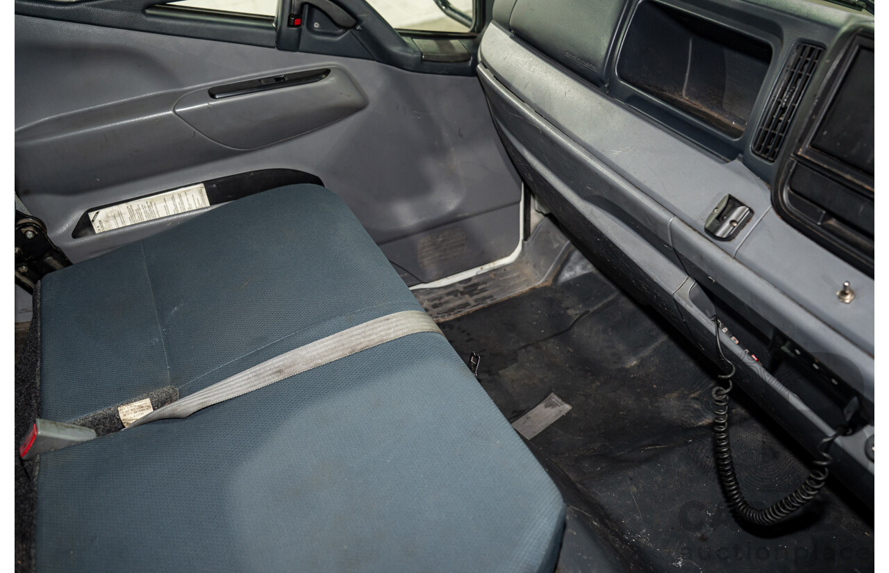 02/2013 Mitsubishi Fuso Canter 515 4.5 (MWB) 4x2 FE C/Chas White Turbo Diesel 3.0L