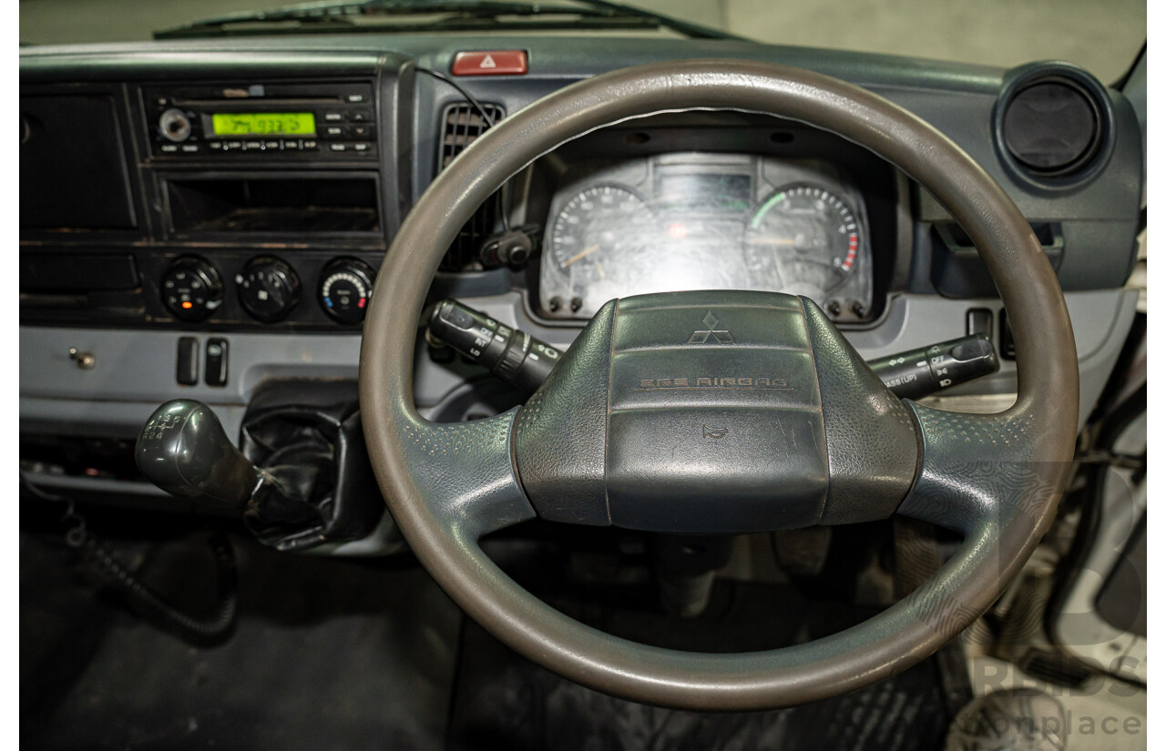 02/2013 Mitsubishi Fuso Canter 515 4.5 (MWB) 4x2 FE C/Chas White Turbo Diesel 3.0L