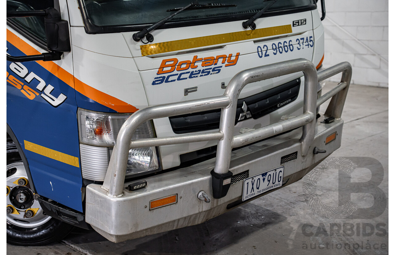 02/2013 Mitsubishi Fuso Canter 515 4.5 (MWB) 4x2 FE C/Chas White Turbo Diesel 3.0L