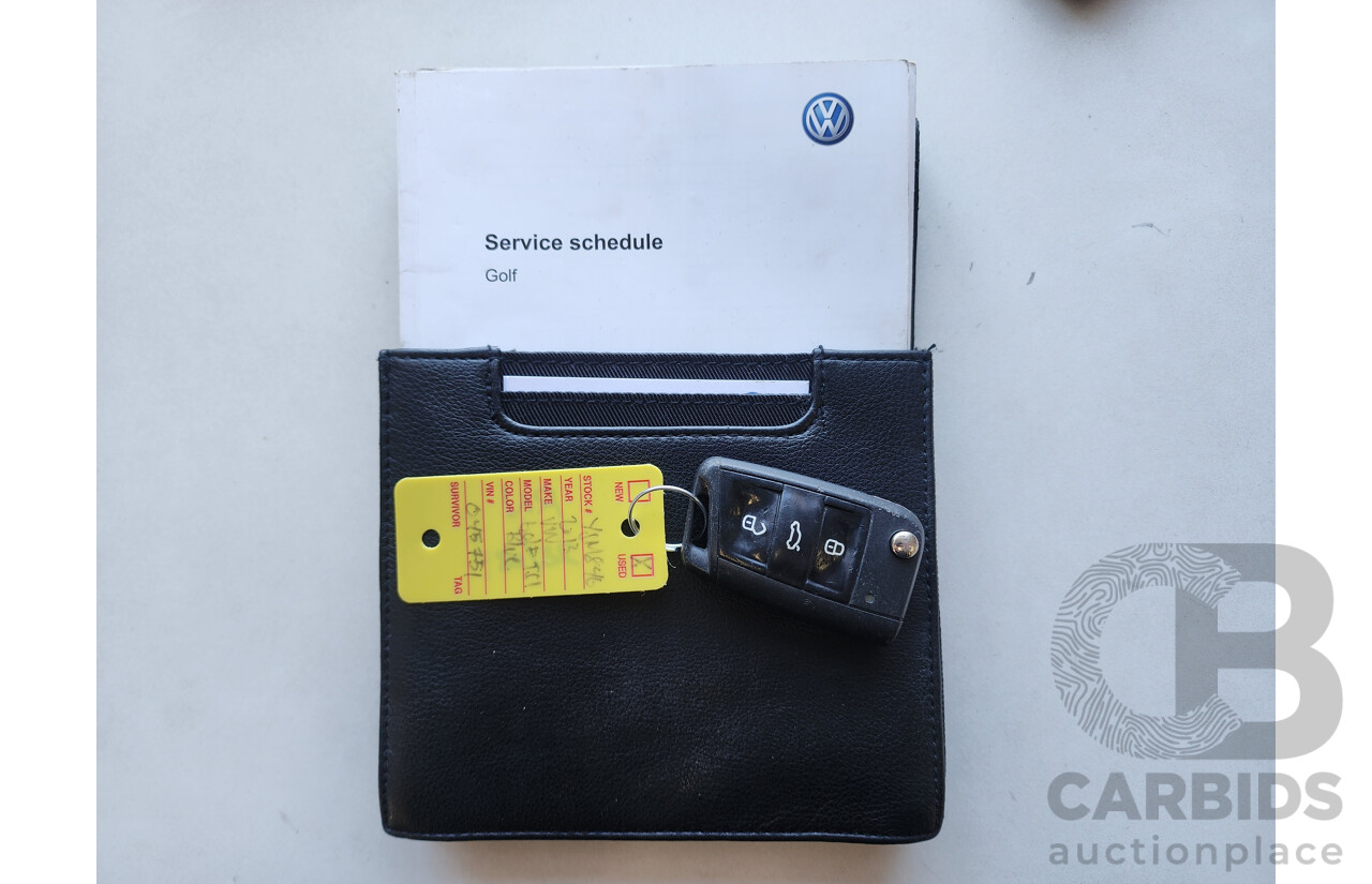4/2013 Volkswagen Golf 90 TSI AU 5d Hatchback Blue 1.4L