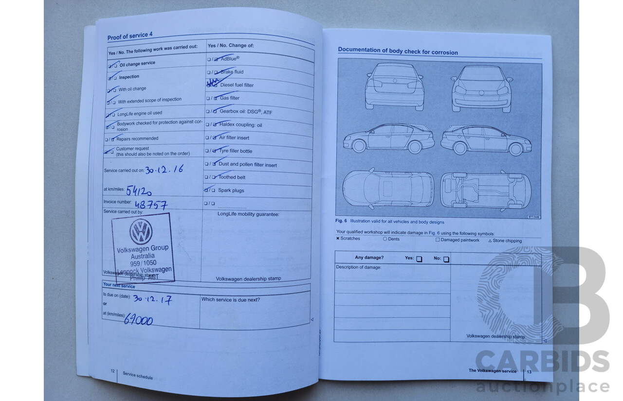 4/2013 Volkswagen Golf 90 TSI AU 5d Hatchback Blue 1.4L