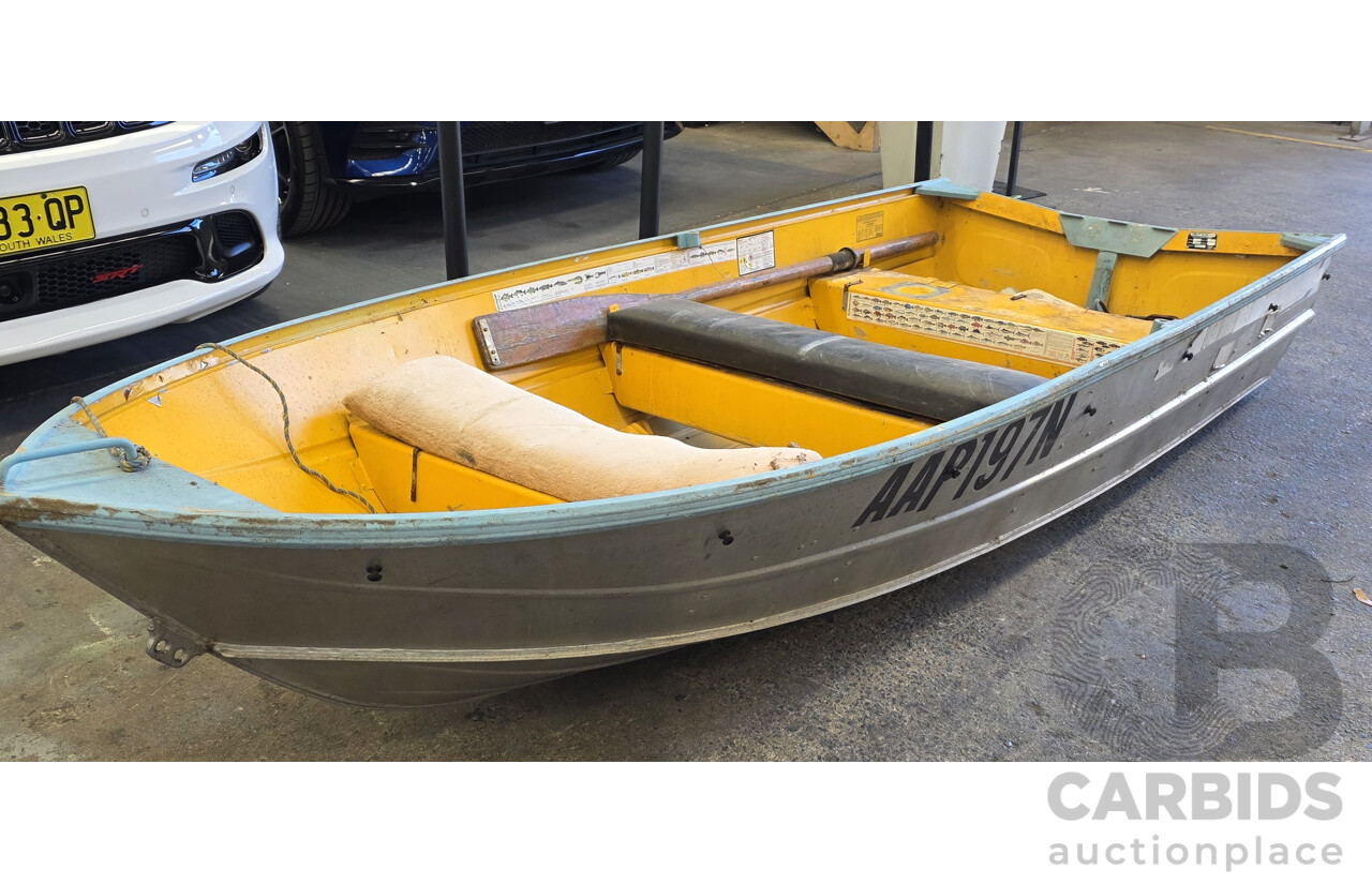 Stacer Car-Topper Aluminum Boat with Outboard Motor