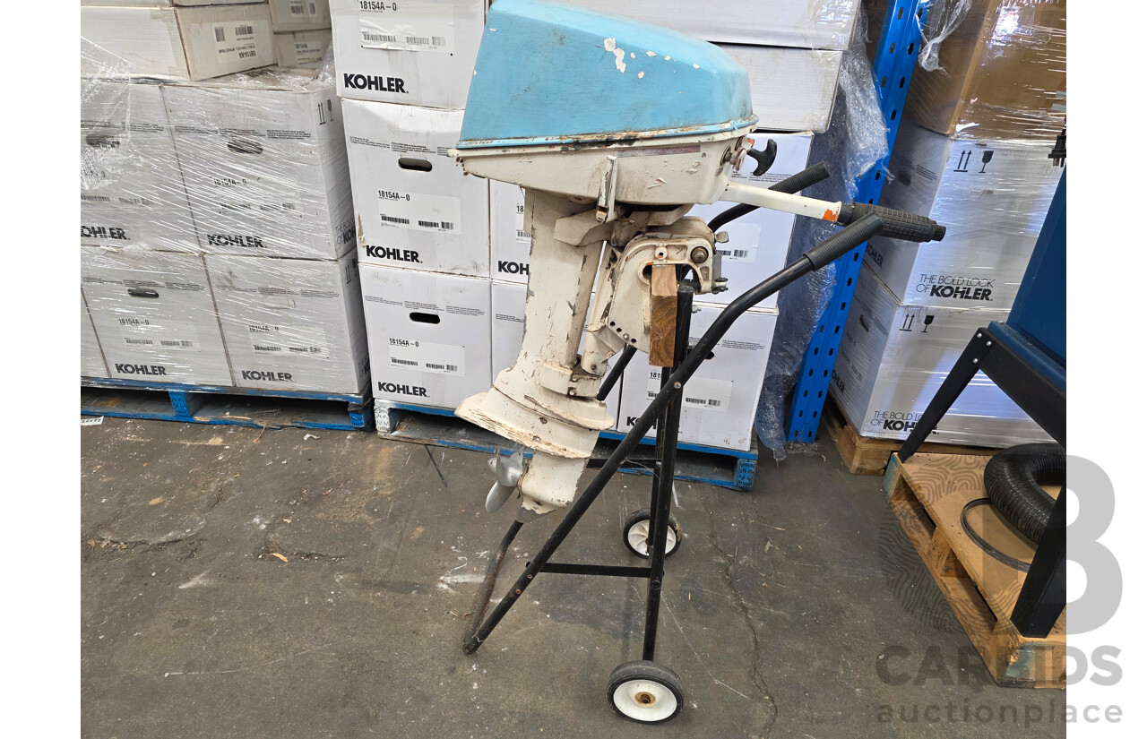 Stacer Car-Topper Aluminum Boat with Outboard Motor