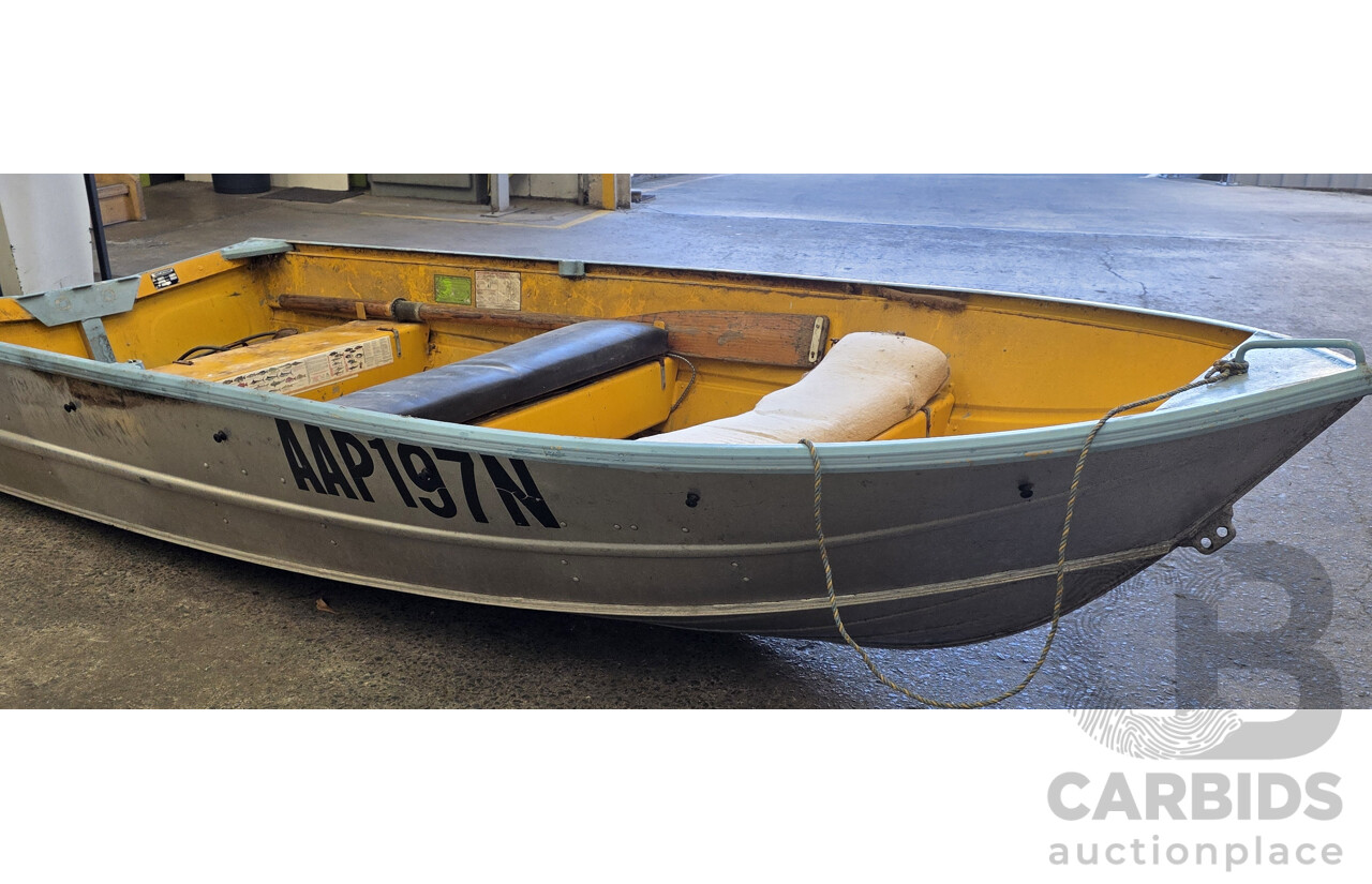 Stacer Car-Topper Aluminum Boat with Outboard Motor