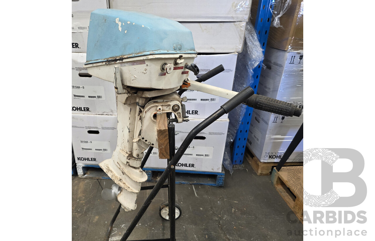 Stacer Car-Topper Aluminum Boat with Outboard Motor