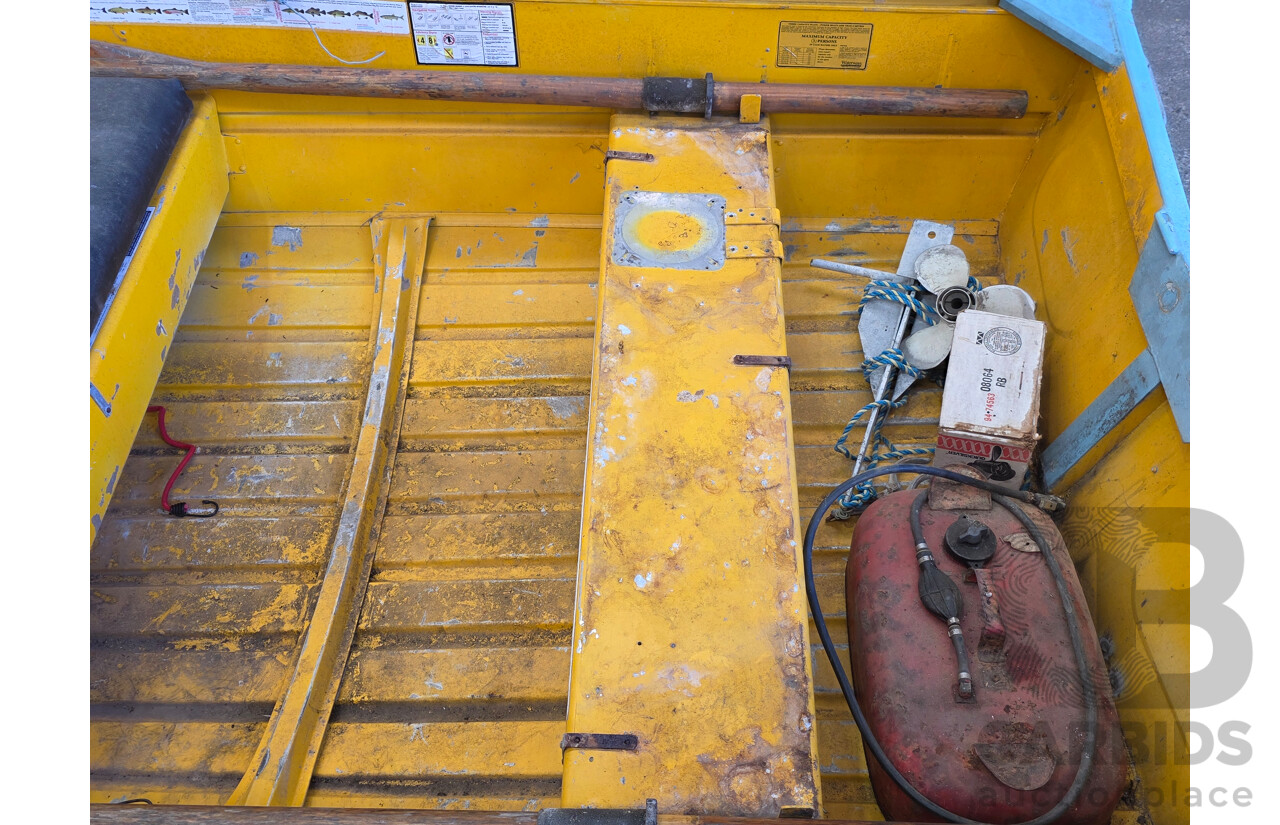 Stacer Car-Topper Aluminum Boat with Outboard Motor