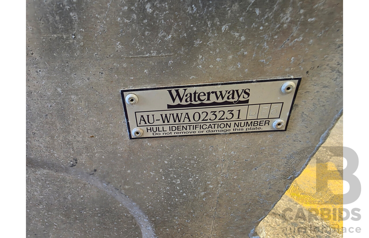 Stacer Car-Topper Aluminum Boat with Outboard Motor