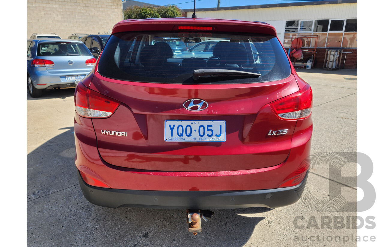 7/2013 Hyundai Ix35 Active (fwd) LM MY13 4d Wagon Red 2.0L