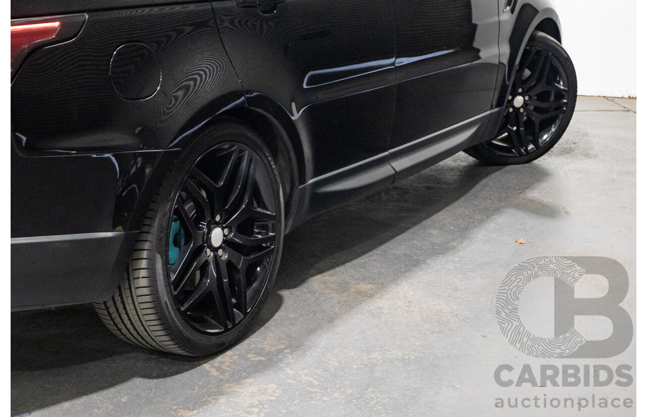 11/2015 Land Rover Range Rover Sport 3.0 TDV6 S (AWD) LW MY16 4d Wagon Santorini Black Metallic Turbo Diesel V6 3.0L