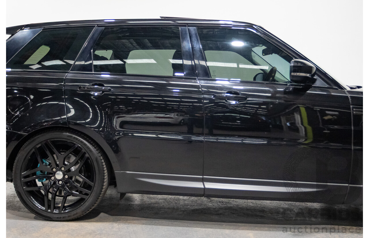 11/2015 Land Rover Range Rover Sport 3.0 TDV6 S (AWD) LW MY16 4d Wagon Santorini Black Metallic Turbo Diesel V6 3.0L