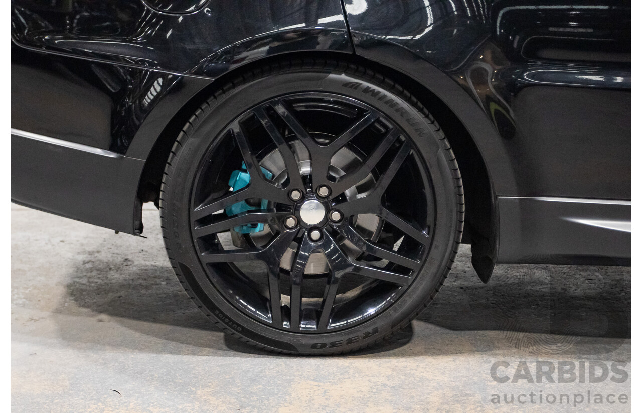 11/2015 Land Rover Range Rover Sport 3.0 TDV6 S (AWD) LW MY16 4d Wagon Santorini Black Metallic Turbo Diesel V6 3.0L