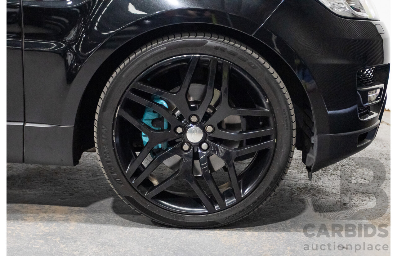 11/2015 Land Rover Range Rover Sport 3.0 TDV6 S (AWD) LW MY16 4d Wagon Santorini Black Metallic Turbo Diesel V6 3.0L