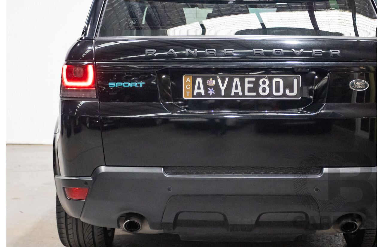 11/2015 Land Rover Range Rover Sport 3.0 TDV6 S (AWD) LW MY16 4d Wagon Santorini Black Metallic Turbo Diesel V6 3.0L