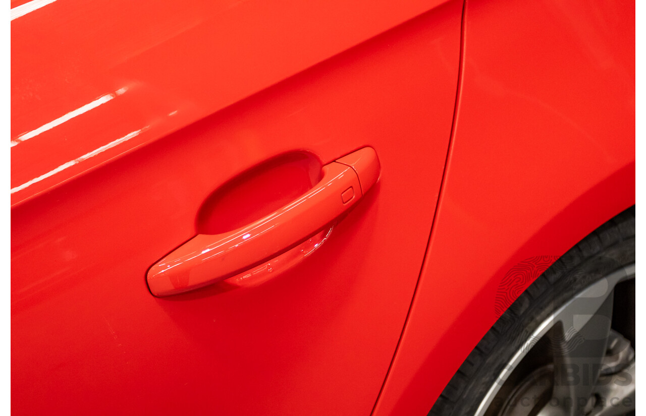 7/2012 Audi A1 Sportback 1.4 TFSI Sport S-Line Pack 8X MY12 5d Hatchback Misano Red / Black Twin Charged 1.4L