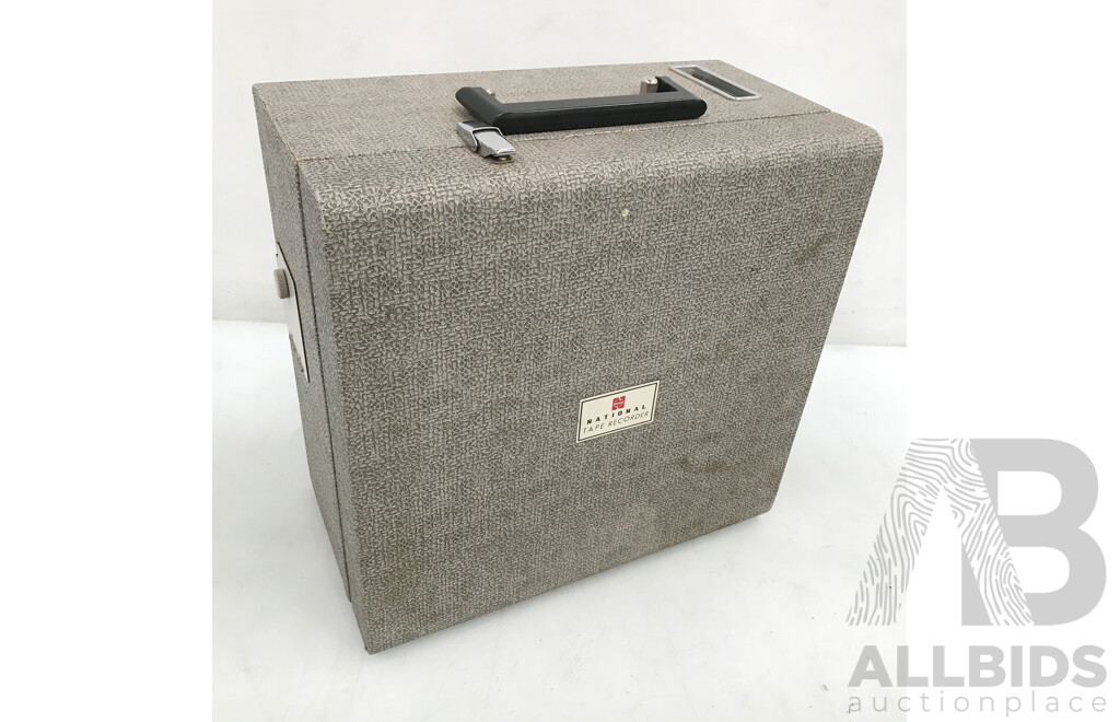 Vintage National (RQ-703) Reel to Reel Tape Recorder