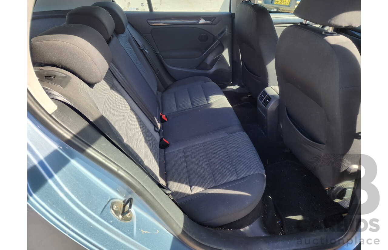 9/2009 Volkswagen Golf 103 TDI Comfortline 1K 6TH GEN 5d Hatchback Blue 2.0L