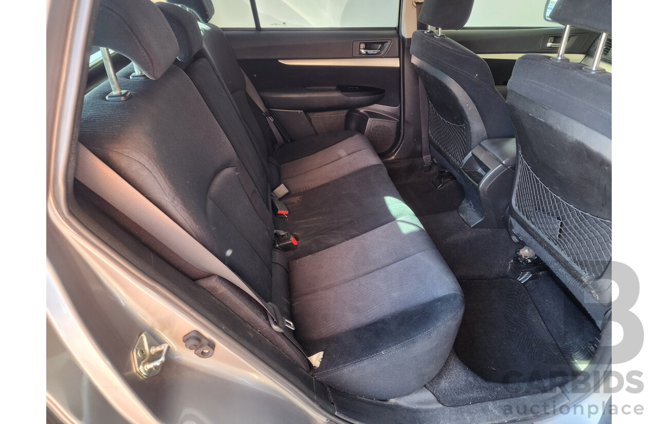 10/2010 Subaru Outback 2.0D MY10 4d Wagon Silver 2.0L