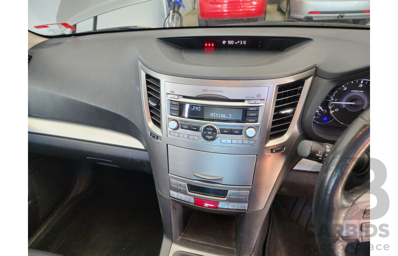 10/2010 Subaru Outback 2.0D MY10 4d Wagon Silver 2.0L