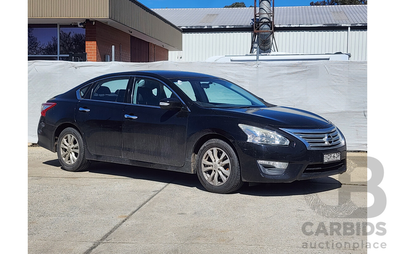 9/2014 Nissan Altima ST L33 4d Sedan Black 2.5L