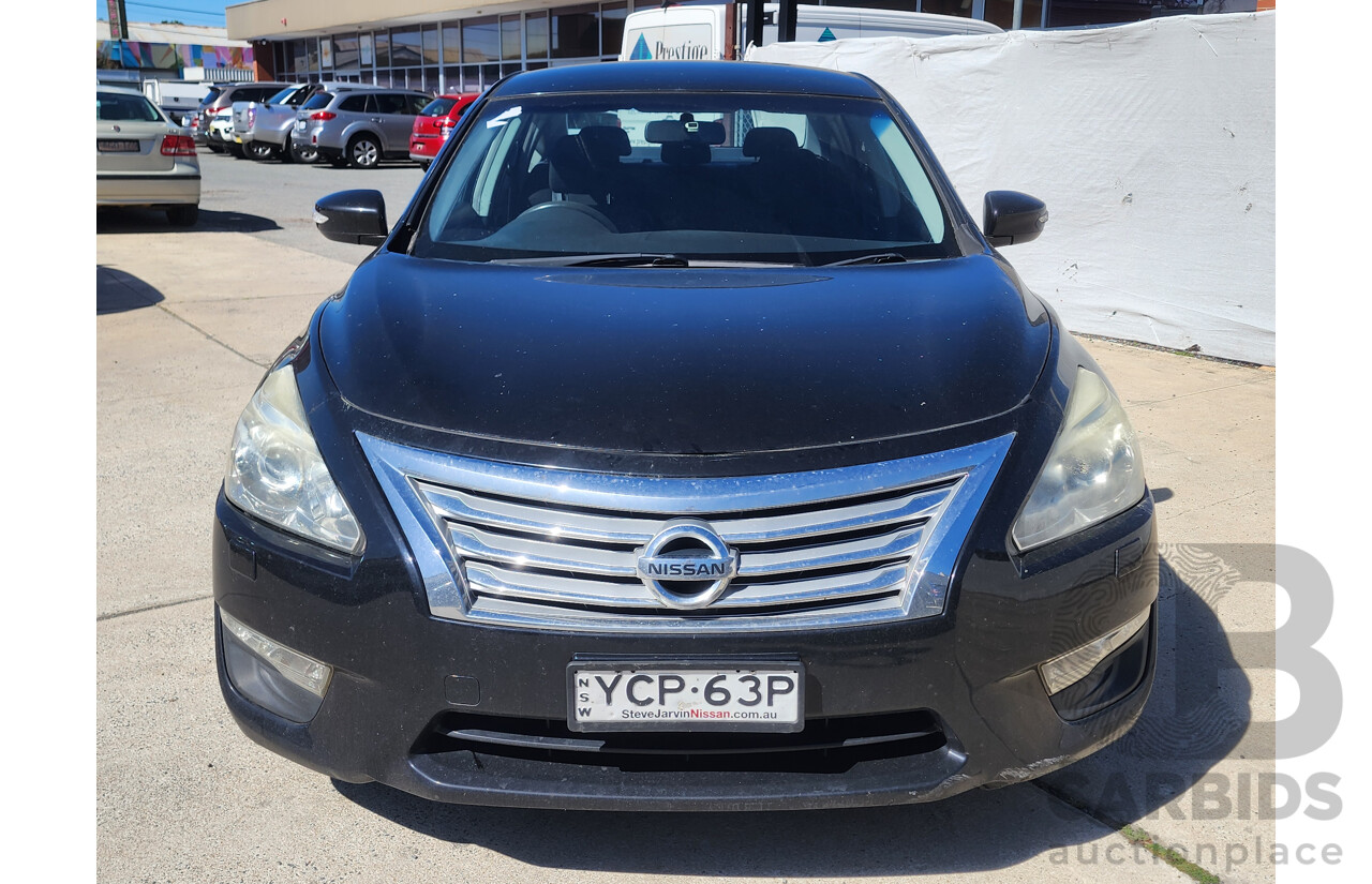 9/2014 Nissan Altima ST L33 4d Sedan Black 2.5L