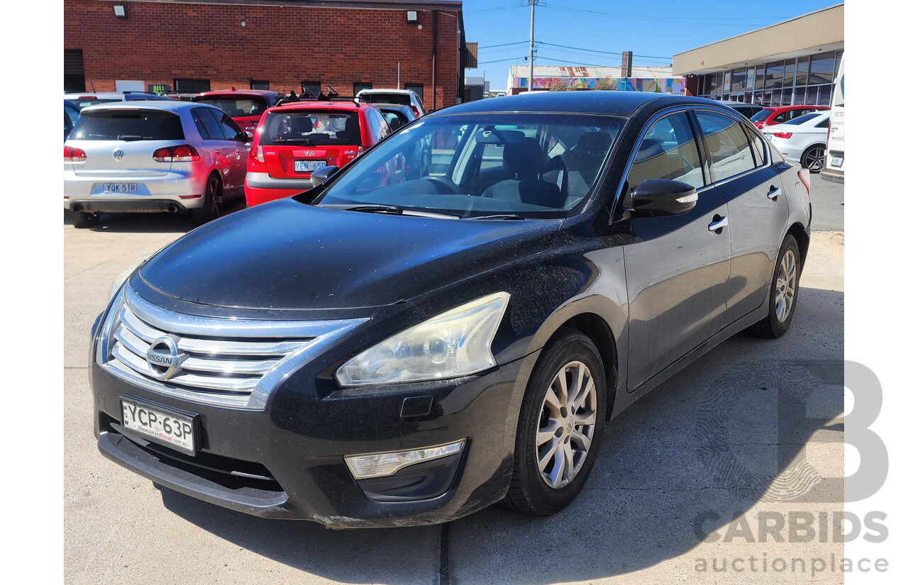 9/2014 Nissan Altima ST L33 4d Sedan Black 2.5L
