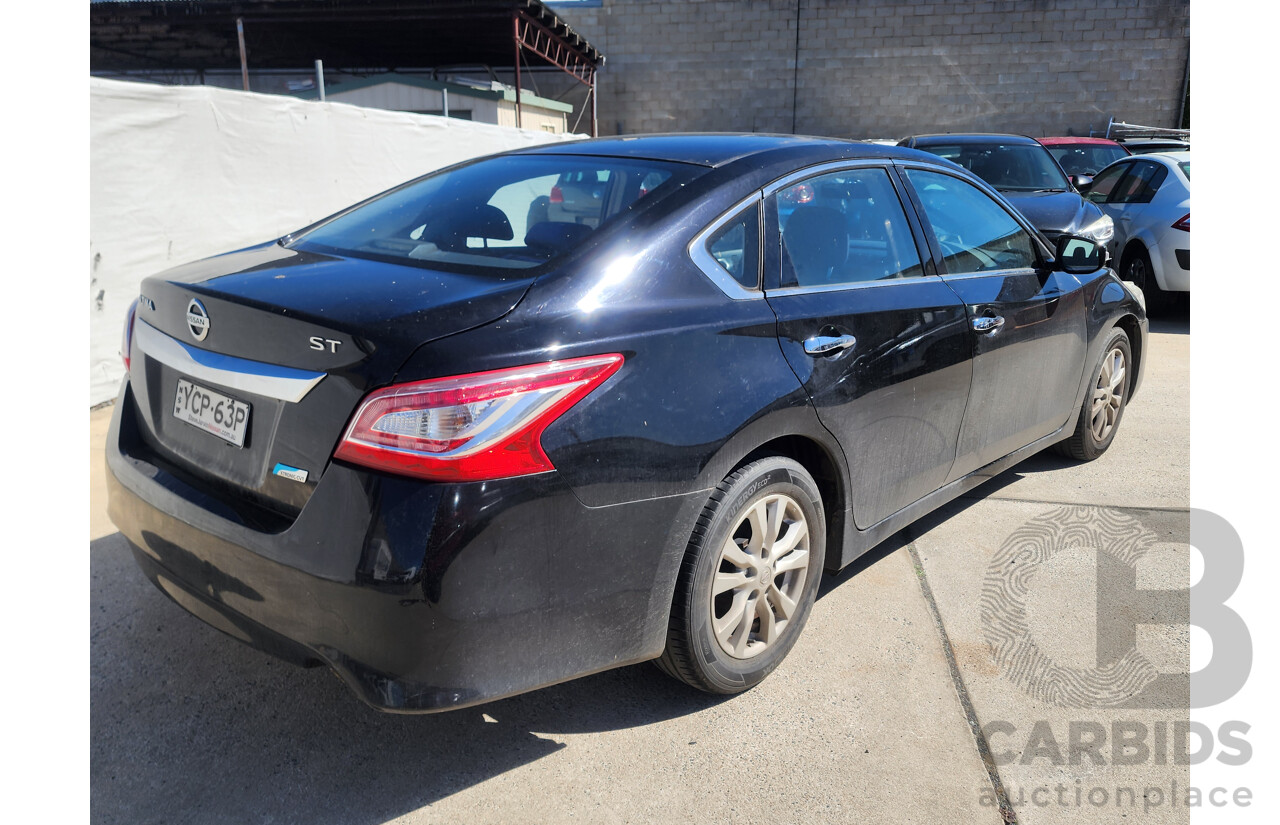 9/2014 Nissan Altima ST L33 4d Sedan Black 2.5L
