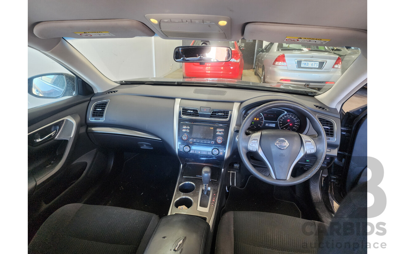9/2014 Nissan Altima ST L33 4d Sedan Black 2.5L