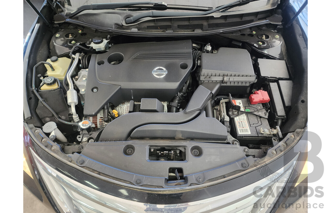 9/2014 Nissan Altima ST L33 4d Sedan Black 2.5L