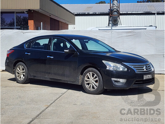 9/2014 Nissan Altima ST L33 4d Sedan Black 2.5L
