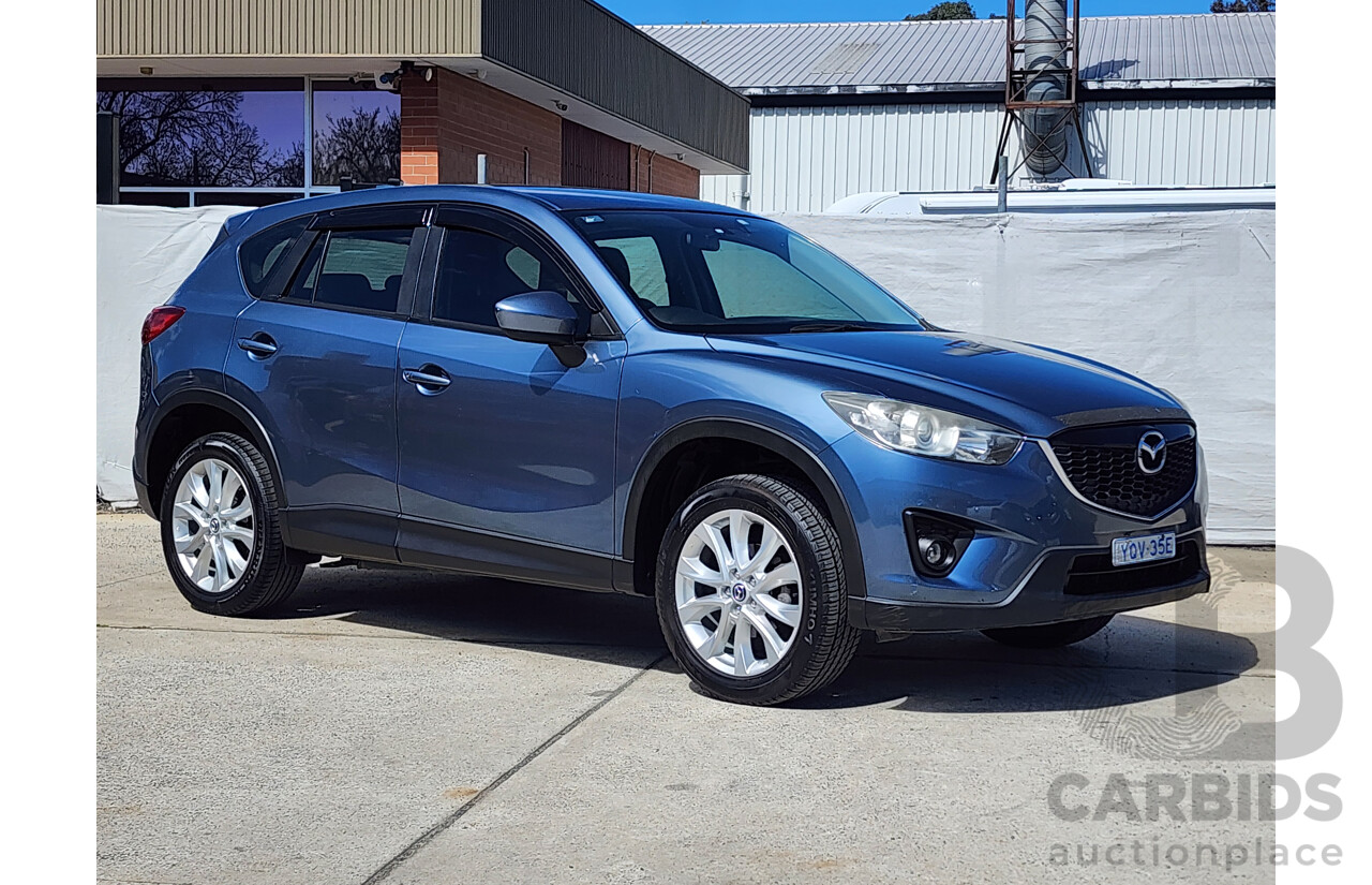 7/2014 Mazda Cx-5 (4x2) MY13 UPGRADE 4d Wagon Blue 2.0L