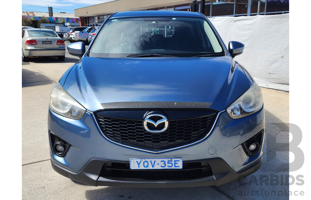 7/2014 Mazda Cx-5 (4x2) MY13 UPGRADE 4d Wagon Blue 2.0L